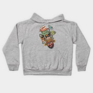 Aqua Teen 1990 Kids Hoodie